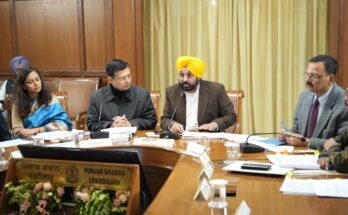 Punjab Chief Minister Bhagwant Singh Mann on Wednesday held a high level meeting with the Deputy Commissioners from all the districts