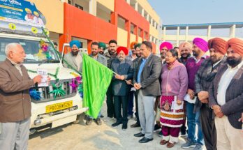 MLA Bathinda (Urban) Jagrup Singh Gill started the admission campaign in government schools for the year 2024-25 in the district from the local government primary and middle school Dhobiana.