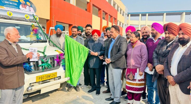 MLA Bathinda (Urban) Jagrup Singh Gill started the admission campaign in government schools for the year 2024-25 in the district from the local government primary and middle school Dhobiana.