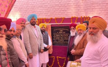 On the occasion of upgrading the electricity grid at Ajnala, Cabinet Minister S. Harbhajan Singh ETO. Cabinet Minister S. Kuldeep Singh Dhaliwal and others.