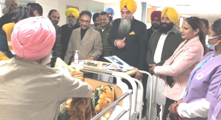 Speaker, Punjab Vidhan Sabha Kultar Singh Sandhawan on the occasion of attending a special function on the occasion of World Cancer Day at the local Pragma Medical Institute as Chief Guest.