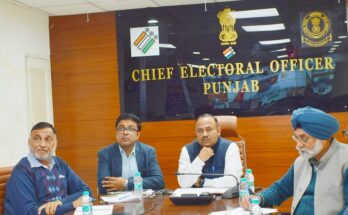 The Chief Electoral Officer (CEO) of Punjab Sibin C held a crucial meeting on Friday with all the Deputy Commissioners-Cum-District Election Officers of the state through video conferencing regarding the preparations for the Lok Sabha elections in 2024