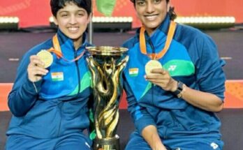 Tajinder Toor and Harmilan Bains win Gold medals in Asian Indoor Athletics Championship