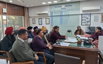 Review meeting regarding construction of halwara civil airport.