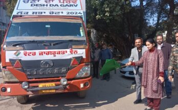 DC LDH flags off digital mobile vans to promote voting