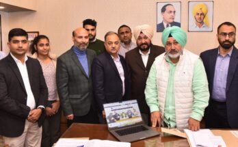 CHETAN SINGH JAURAMAJRA LAUNCHES NEW WEBSITE OF INFORMATION AND PUBLIC RELATIONS DEPARTMENT