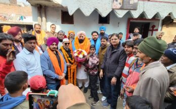 Inauguration of different Dharamshals in Ward No. 47 and 51 by MLA Kulwant Singh Sidhu.