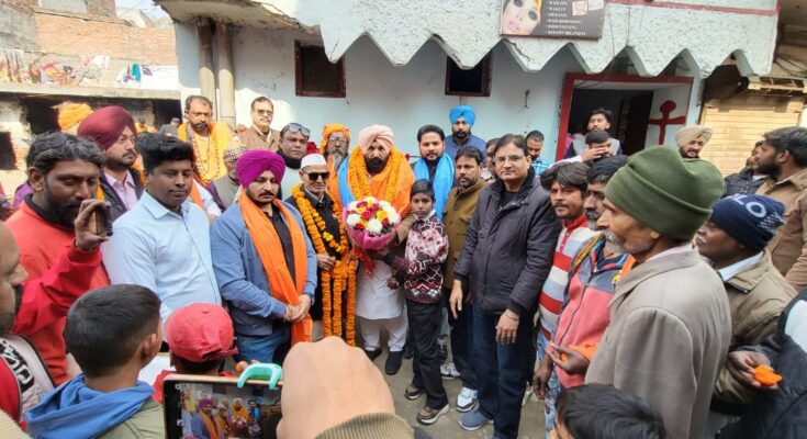 Inauguration of different Dharamshals in Ward No. 47 and 51 by MLA Kulwant Singh Sidhu.