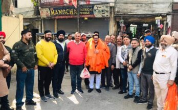Inauguration of street reconstruction works in ward number 94 by MLA Baga