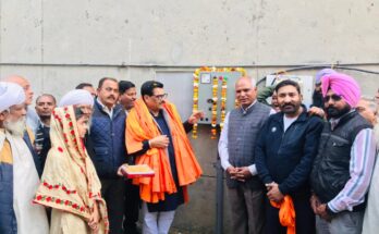 With the aim of providing clean drinking water to the residents of the constituency, a new 25 horse power tubewell was inaugurated yesterday at Ashok Nagar under local ward number 95 by MLA from Ludhiana North Vidhan Sabha constituency Chaudhary Madan Lal Baga.