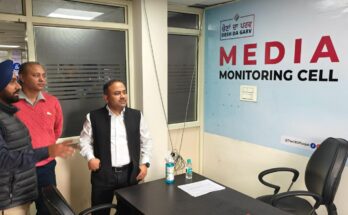 CEO Sibin C Visits State Level Media Monitoring Cell