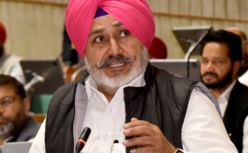 Punjab Water Resources and Soil & Water Conservation Minister S. Chetan Singh Jouramajra