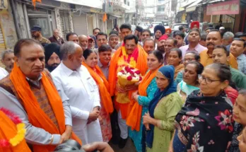 Madan Lal Bagga, MLA from Vidhan Sabha Constituency Ludhiana North, inaugurated the new RMC Road in Shivpuri.