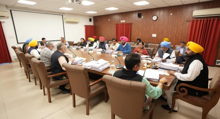 the Punjab Cabinet led by Chief Minister Bhagwant Singh Mann on Saturday gave its consent to convert 3842 temporary posts of judicial wing posted in the Subordinate Courts across the state into Permanent Posts.