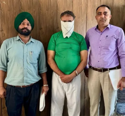 The Punjab Vigilance Bureau (VB) nabs MC Building Inspector for taking Rs 25,000 bribe