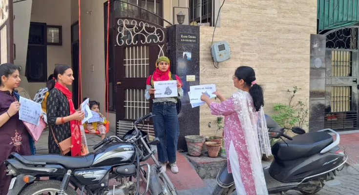 'Lok Sabha polls': Admn commences 'person to person' awareness drives to encourage voters to exercise their right to vote