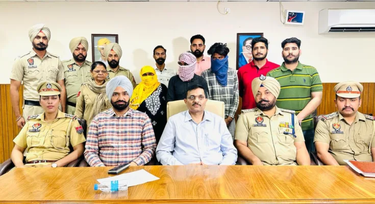 WOMAN AMONG FOUR HELD FOR ASSAULTING, STRIPPING AND PARADING WOMAN IN TARN TARAN