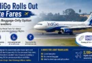 IndiGo introduced its Lite fare offering lower-priced tickets for passengers travelling with only cabin baggage | AI Generated