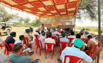 Agriculture Department organizes 'Farm Day' at Badhai village under 'Mission for Cotton Productivity'
