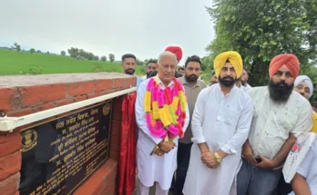 Canal water for irrigation has been provided to 68,500 acres of land in 56 villages of Shutrana constituency: Barinder Kumar Goyal
