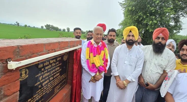 Canal water for irrigation has been provided to 68,500 acres of land in 56 villages of Shutrana constituency: Barinder Kumar Goyal