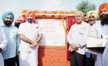 Canal water for irrigation has been provided to 96,598 acres of land in 79 villages of Sanaur constituency: Barinder Goyal