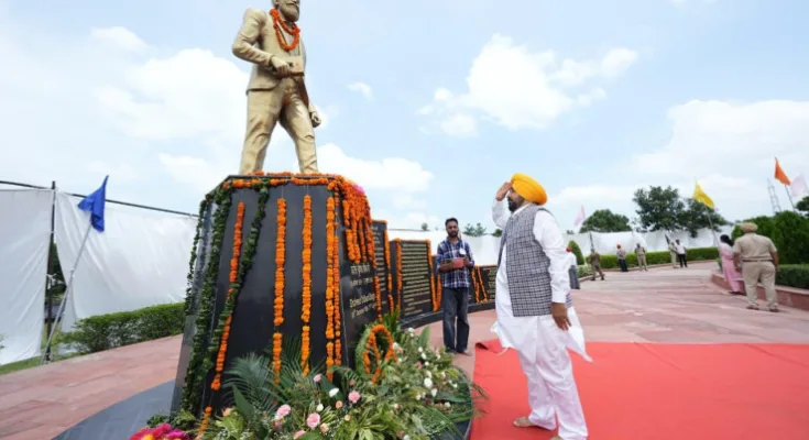 On the ‘Martyrdom Day’ of the great Shaheed Udham Singh, Chief Minister Bhagwant Singh Mann dedicated development projects worth over Rs. 107 crore to Sunam