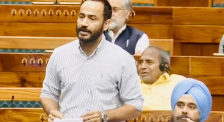 Meet Hayer exposed the Centre's politics of division on the basis of religion and caste in the Lok Sabha.