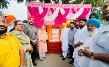 MLA Narinder Kaur Bharaj launches project to develop BSNL Park (City Park) as a Divyang Friendly Park