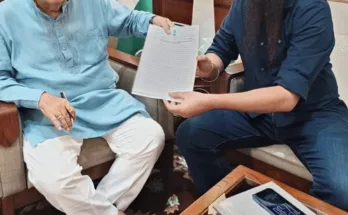 AAP MP Malvinder Singh Kang meets Union Minister Nitin Gadkari