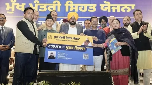The benefits of Bhagwant Mann government's 'Chief Minister's Health Scheme' reached families in every district of the state.