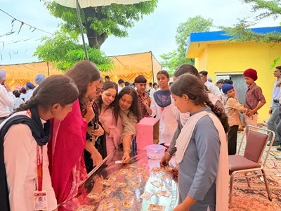 Business Blaster Fair organized at PM Shri Government Senior Secondary School Bhogiwal