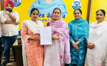 Constituency MLA Bharaj handed over appointment letters to five newly appointed Anganwadi workers