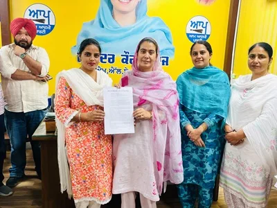 Constituency MLA Bharaj handed over appointment letters to five newly appointed Anganwadi workers