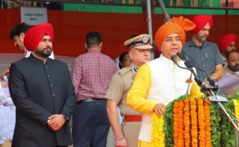 ਆਜ਼ਾਦੀ ਦਿਵਸ ਮੌਕੇ ਕੈਬਨਿਟ ਮੰਤਰੀ ਅਮਨ ਅਰੋੜਾ ਨੇ ਗੁਰੂ ਨਾਨਕ ਸਟੇਡੀਅਮ ਅੰਮ੍ਰਿਤਸਰ ਵਿਖੇ ਲਹਿਰਾਇਆ ਕੌਮੀ ਝੰਡਾ