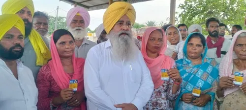 ਕੈਬਨਿਟ ਮੰਤਰੀ ਸ.ਗੁਰਮੀਤ ਸਿੰਘ ਖੁੱਡੀਆਂ ਨੇ ਲੋਕ ਮਿਲਣੀ ਦੌਰਾਨ ਸੁਣੀਆਂ ਸਮੱਸਿਆਵਾਂ