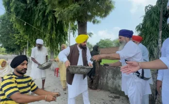 ਗੁਰਦੁਆਰਾ ਬਾਬਾ ਹੰਦਾਲ ਜੀ ਦੇ ਪਵਿੱਤਰ ਸਰੋਵਰ ਦੀ ਕਾਰਸੇਵਾ ਵਿੱਚ ਲੋਕ ਨਿਰਮਾਣ ਮੰਤਰੀ ਸ. ਹਰਭਜਨ ਸਿੰਘ ਈ.ਟੀ.ਓ. ਨੇ ਕੀਤੀ ਸੇਵਾ