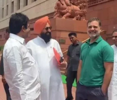 ਨੇਤਾ ਪ੍ਰਤਾਪ ਸਿੰਘ ਬਾਜਵਾ ਨੇ ਕਾਂਗਰਸੀ ਆਗੂ ਰਾਹੁਲ ਗਾਂਧੀ ਨਾਲ ਅਹਿਮ ਮੁਲਾਕਾਤ ਅਤੇ ਗੱਲਬਾਤ ਕੀਤੀ