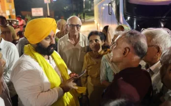 ਮੁੱਖ ਮੰਤਰੀ ਤੀਰਥ ਯਾਤਰਾ ਤਹਿਤ ਕੈਬਨਿਟ ਮੰਤਰੀ ਹਰਜੋਤ ਸਿੰਘ ਬੈਂਸ ਵੱਲੋਂ ਨੰਗਲ ਤੋਂ ਤਿੰਨ ਹੋਰ ਬੱਸਾਂ ਰਵਾਨਾ