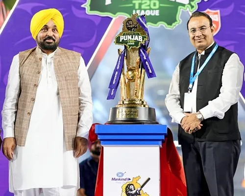 ਮੁੱਖ ਮੰਤਰੀ ਭਗਵੰਤ ਸਿੰਘ ਮਾਨ ਨੇ ਪੰਜਾਬ ਦੀ ਪਹਿਲੀ ਸ਼ੇਰ-ਏ-ਪੰਜਾਬ ਟੀ-20 ਕ੍ਰਿਕਟ ਲੀਗ ਦਾ ਕੀਤਾ ਉਦਘਾਟਨ