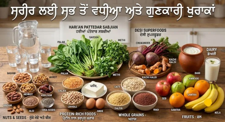 ਸਰੀਰ ਲਈ ਸਭ ਤੋਂ ਵਧੀਆ ਸਿਹਤ ਭੋਜਨ