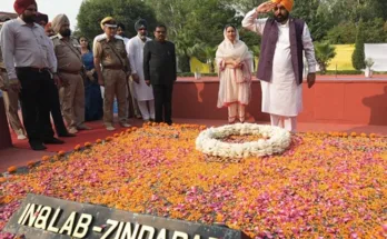 ਸਾਡੀ ਸਰਕਾਰ ਸ਼ਹੀਦ-ਏ-ਆਜ਼ਮ ਭਗਤ ਸਿੰਘ, ਰਾਜਗੁਰੂ, ਸੁਖਦੇਵ ਦੇ ਆਦਰਸ਼ਾਂ 'ਤੇ ਚੱਲ ਰਹੀ ਹੈ: ਮੁੱਖ ਮੰਤਰੀ ਭਗਵੰਤ ਸਿੰਘ ਮਾਨ