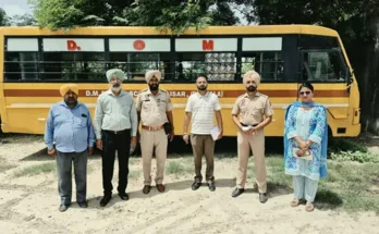 ਸੇਫ ਸਕੂਲ ਵਾਹਨ ਪਾਲਿਸੀ ਤਹਿਤ ਵੱਖ-ਵੱਖ ਸਕੂਲਾਂ ਦੀਆਂ ਵੈਨਾਂ ਦੀ ਚੈਕਿੰਗ