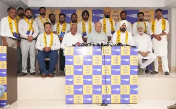 ਸੰਗਰੂਰ ਵਿੱਚ ਕਾਂਗਰਸ ਨੂੰ ਵੱਡਾ ਝਟਕਾ: ਸੀਨੀਅਰ ਆਗੂ ਅਤੇ ਪ੍ਰਮੁੱਖ ਵਰਕਰ ਆਮ ਆਦਮੀ ਪਾਰਟੀ ਵਿੱਚ ਸ਼ਾਮਲ
