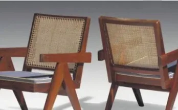 Eight original furniture items designed by Pierre Jeanneret are being auctioned in the United States on August 13.