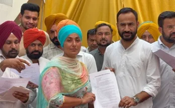 MP Meet Hayer hands over appointment letters to 47 newly appointed Anganwadi workers and helpers