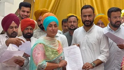 MP Meet Hayer hands over appointment letters to 47 newly appointed Anganwadi workers and helpers