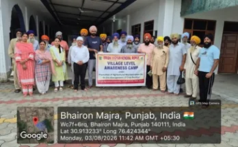 PAU-KVK Ropar launches awareness campaign on stubble management in village Bhairo Majra