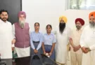 Punjab Vidhan Sabha Speaker Kultar Singh Sandhwan interacts with school students; advises them to understand politics and set goals for life