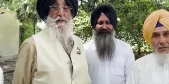Sucha Singh Chhotepur met with Shiromani Akali Dal (Amritsar) President Simranjit Singh Mann.